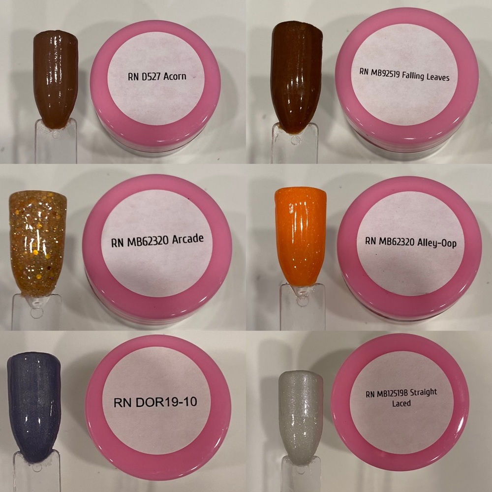 Revel Nail Mini Dip Powder Jars Lot or Singles